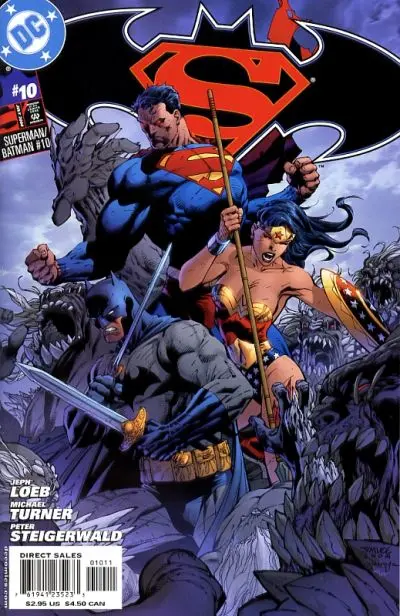 Superman/Batman (Vol 1) #10 Cover B Jim Lee Variant Nm 1