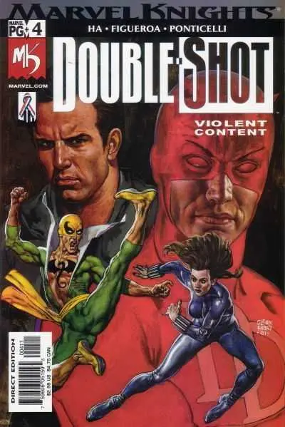 Marvel Knights Double Shot (Vol 1) #4 (Of 4) Nm 1