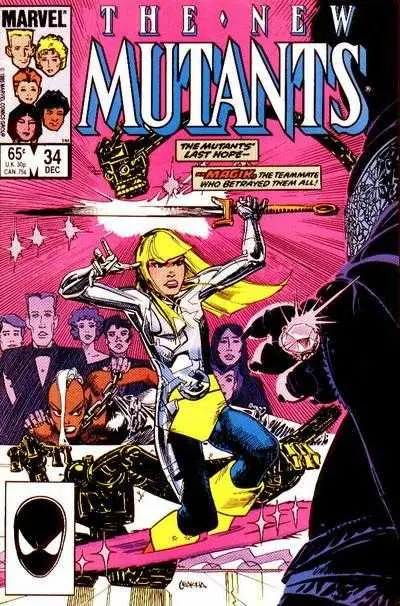 New Mutants (Vol 1) #34 Vf 1