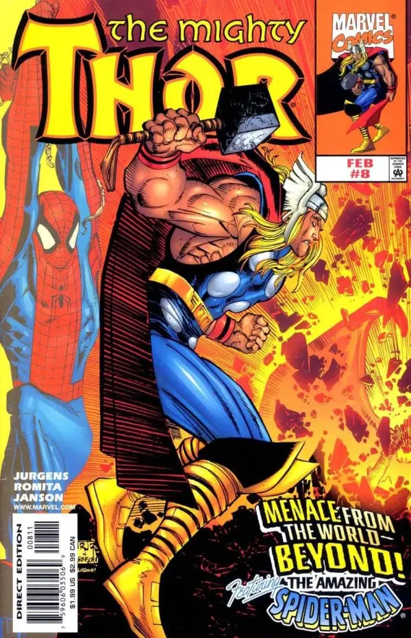 Thor (Vol 2) #8 Vf 1
