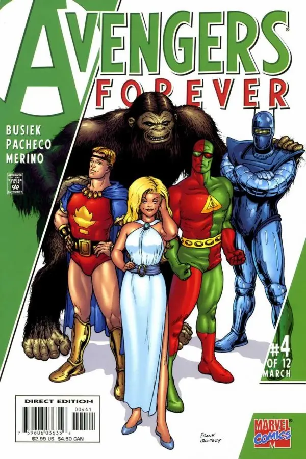 Avengers Forever (Vol 1) #4 (Of 12) Cover D Nm 1