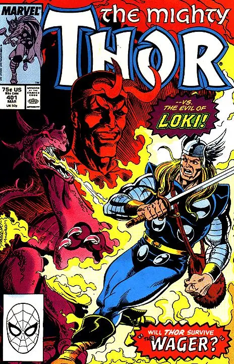 Thor (Vol 1) #401 Vf 1
