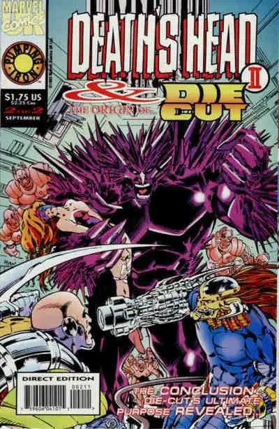 Death's Head Ii & The Origin Of Die-Cut #2 (Of 2) Vf 1