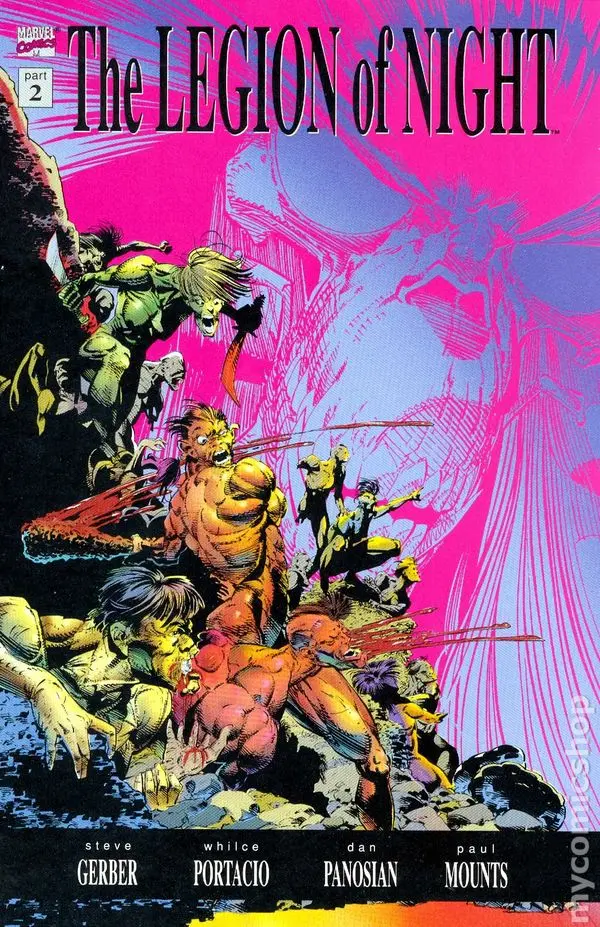 The Legion Of Night #1-2 Complete Set Vf 2