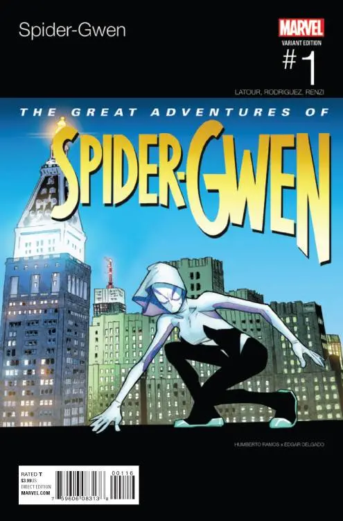 Spider-Gwen (Vol 2) #1 Humberto Ramos Hip-Hop Variant Fn/Vf 1