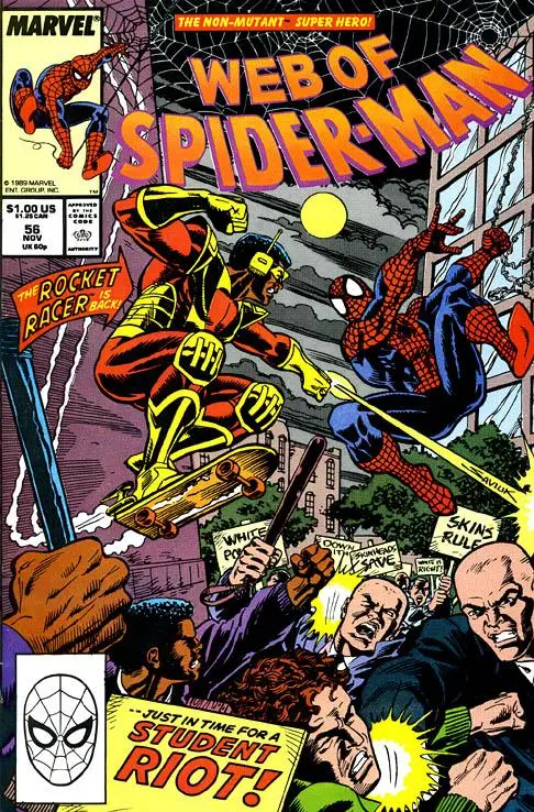 Web Of Spider-Man (Vol 1) #56 Vf 1