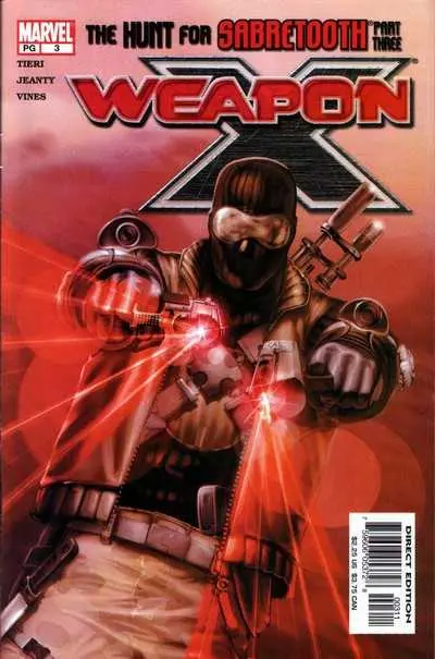 Weapon X (Vol 2) #3 Vf 1