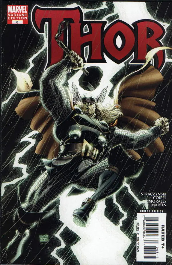 Thor (Vol 3) #6 Var Cvr Nm 1