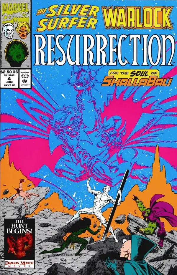 Silver Surfer/Warlock: Resurrection (Vol 1) #4 (Of 4) Vf 1