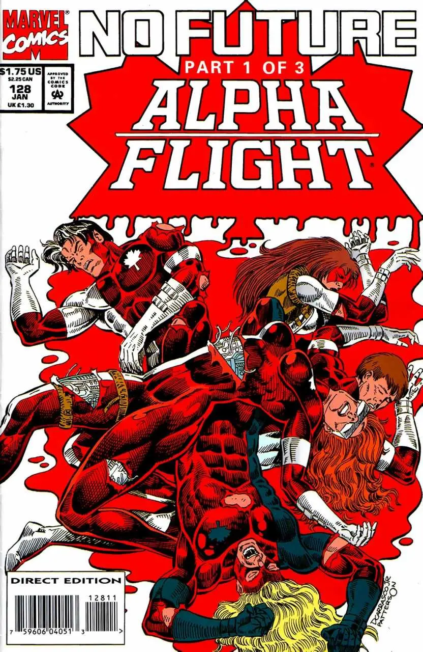 Alpha Flight (Vol 1) #128 Vf 1