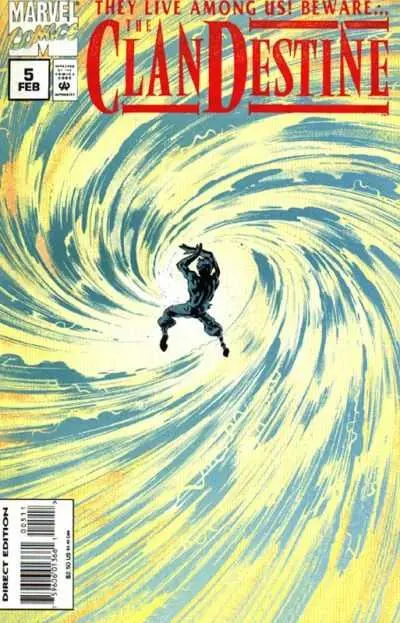 The Clandestine (Vol 1) #5 Vf 1