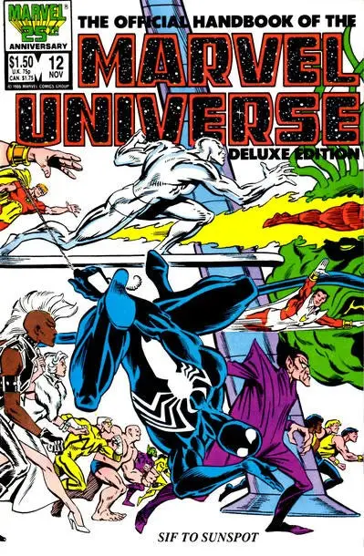 The Official Handbook Of The Marvel Universe: Deluxe Edition (Vol 1) #12 Fn 1