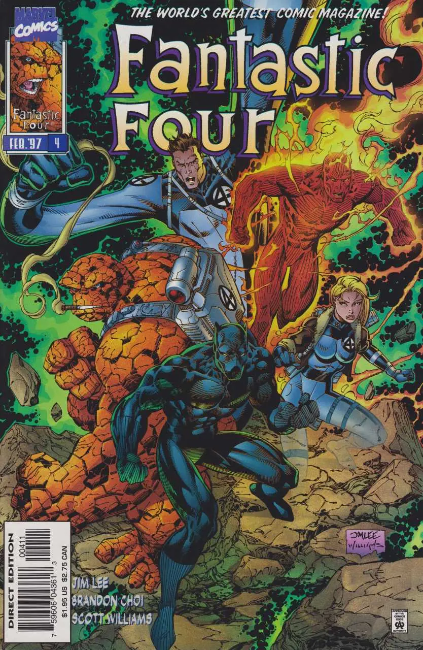 Fantastic Four (Vol 2) #4 Nm 1