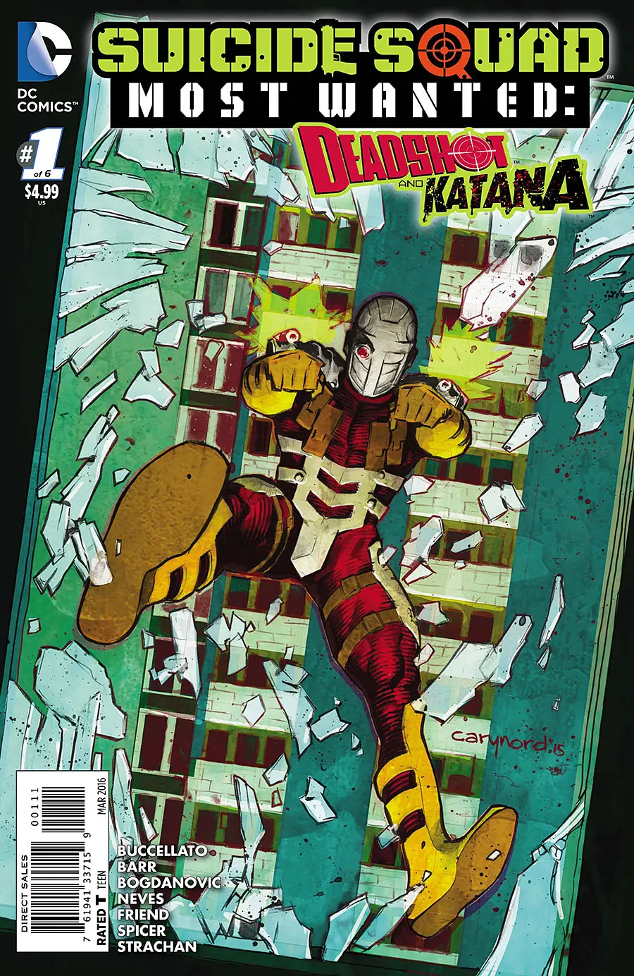 Suicide Squad Most Wanted: Deadshot And Katana #1-6 Complete Set Nm 1