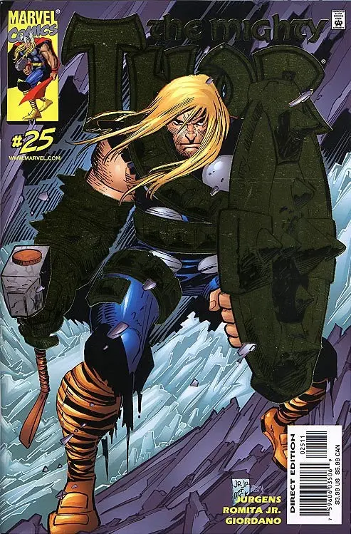 Thor (Vol 2) #25 Variant Gold Foil Nm 1