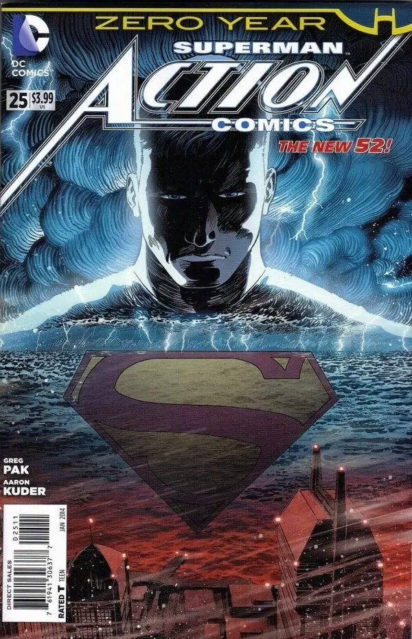 Action Comics (Vol 2) #25 Vf 1