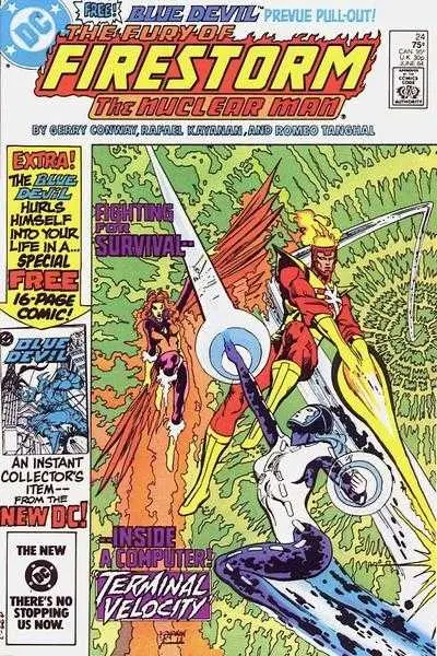 The Fury Of Firestorm (Vol 1) #24 Vf 1