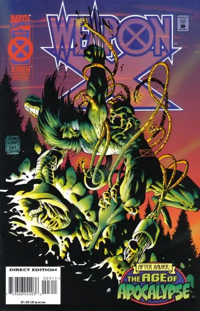 Weapon X (Vol 1) #3 Vf 1