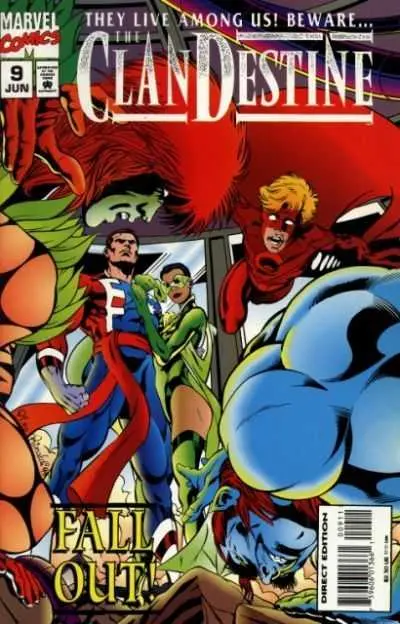 The Clandestine (Vol 1) #9 Vf 1