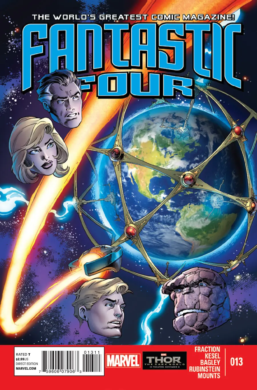 Fantastic Four (Vol 4) #13 Vf 1