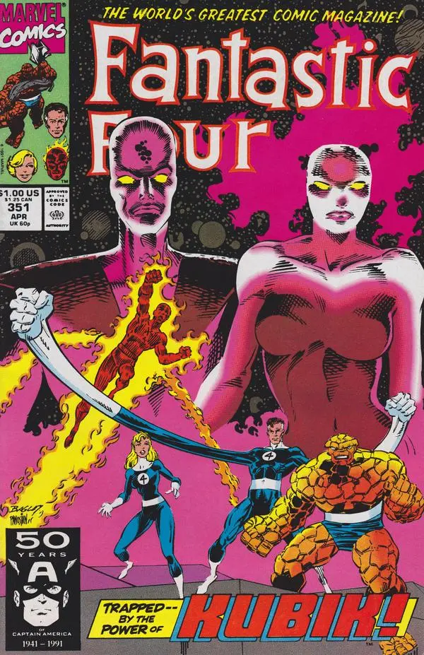 Fantastic Four (Vol 1) #351 Nm 1