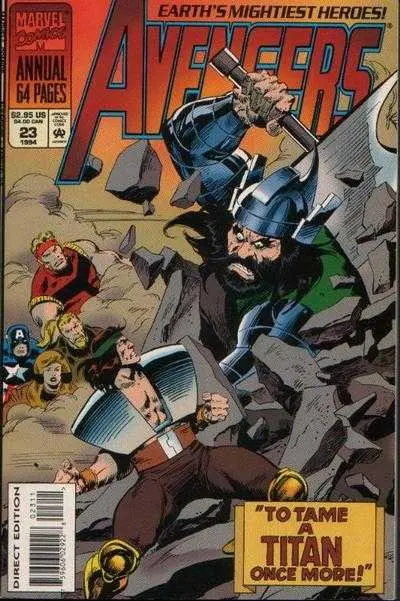 Avengers Annual (Vol 1) #23 Vg 1
