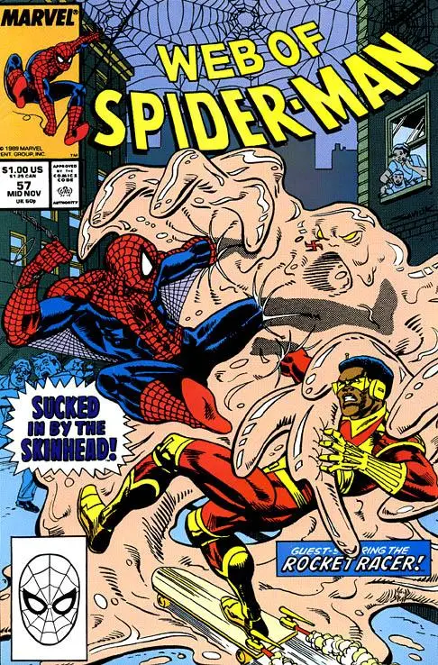 Web Of Spider-Man (Vol 1) #57 Vf 1