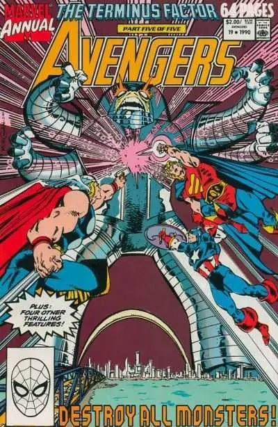 The Avengers Annual (Vol 1) #19 Nm 1