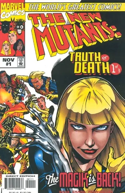 The New Mutants: Truth Or Death #1-3 Complete Set Vf 1