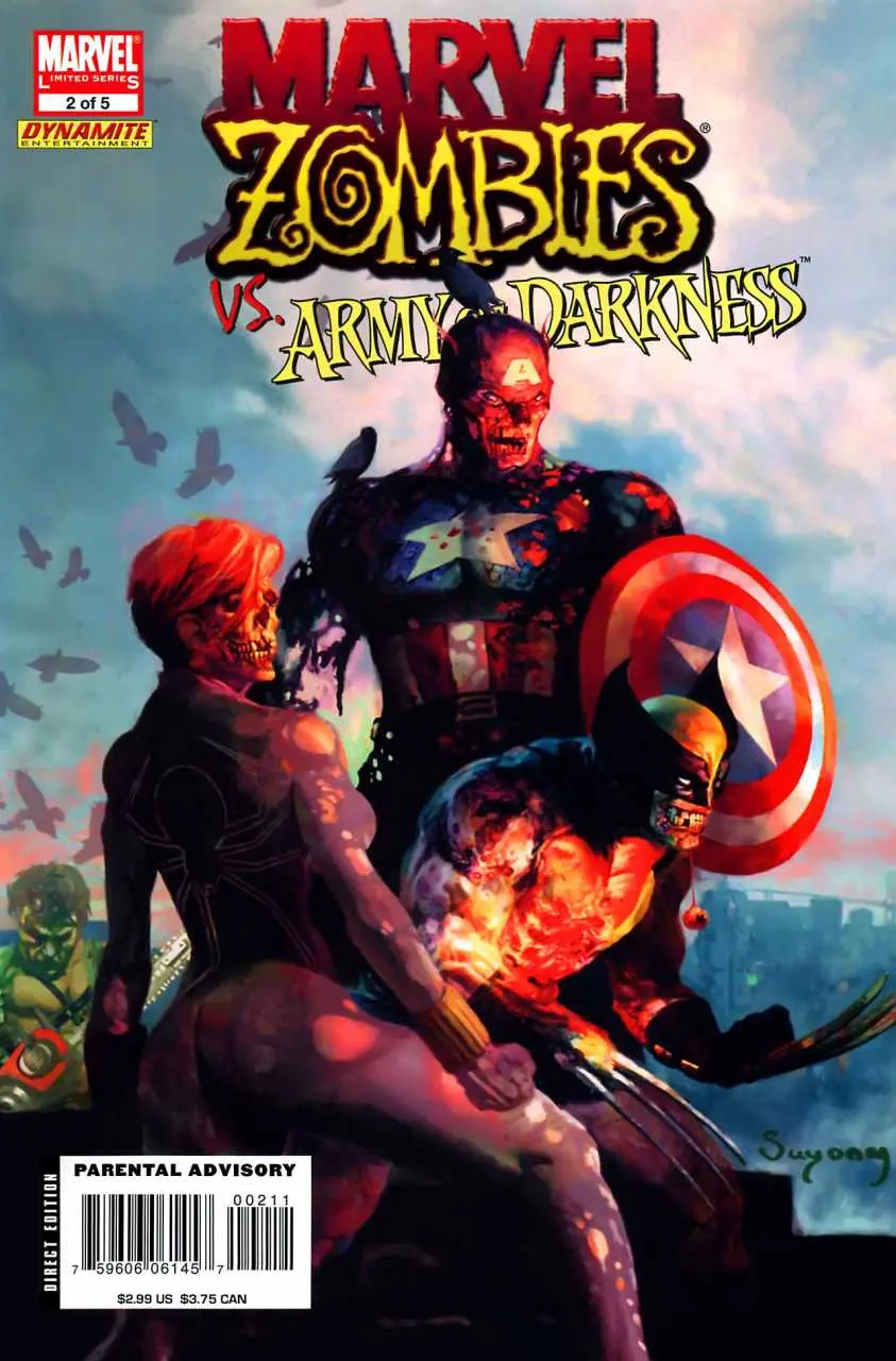 Marvel Zombies Vs Army Of Darkness (Vol 1) #2 Vf 1