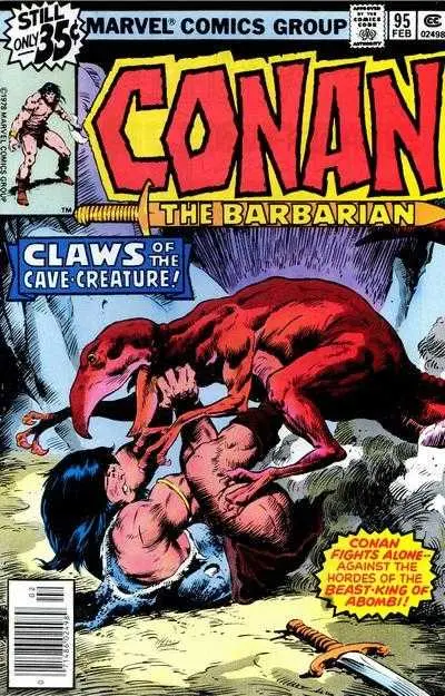 Conan The Barbarian (Vol 1) #95 Vf 1