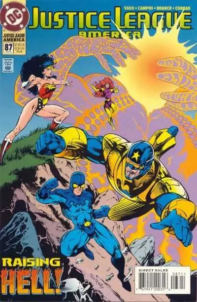 Justice League America (Vol 1) #87 Vf 1