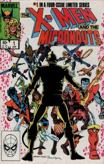 The X-Men And The Micronauts #1-4 Complete Set Nm 1