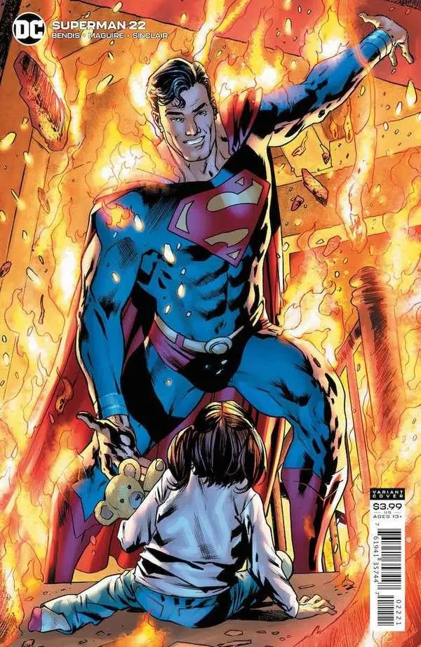 Superman (Vol 6) #22 Bryan Hitch Variant Nm 1