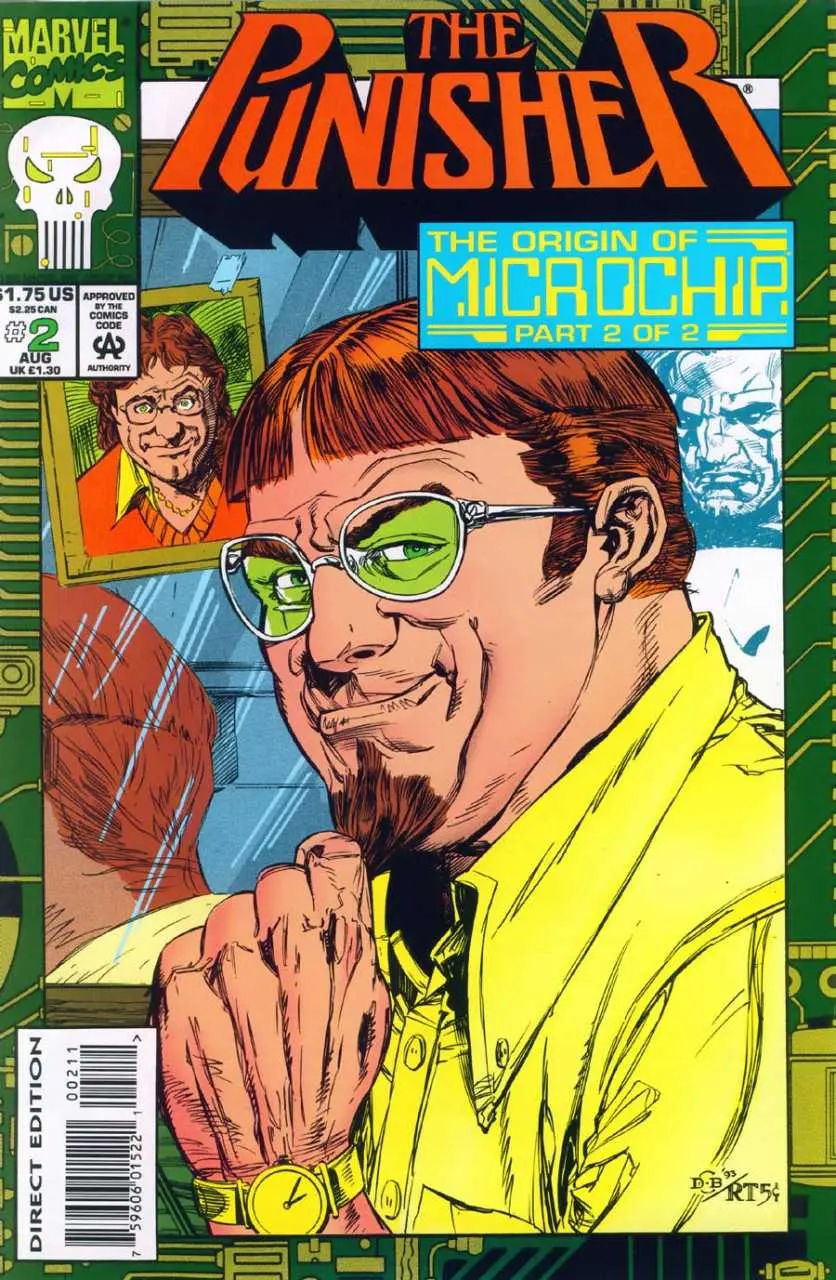 The Punisher: The Origin Of Microchip #2 (Of 2) Vf 1