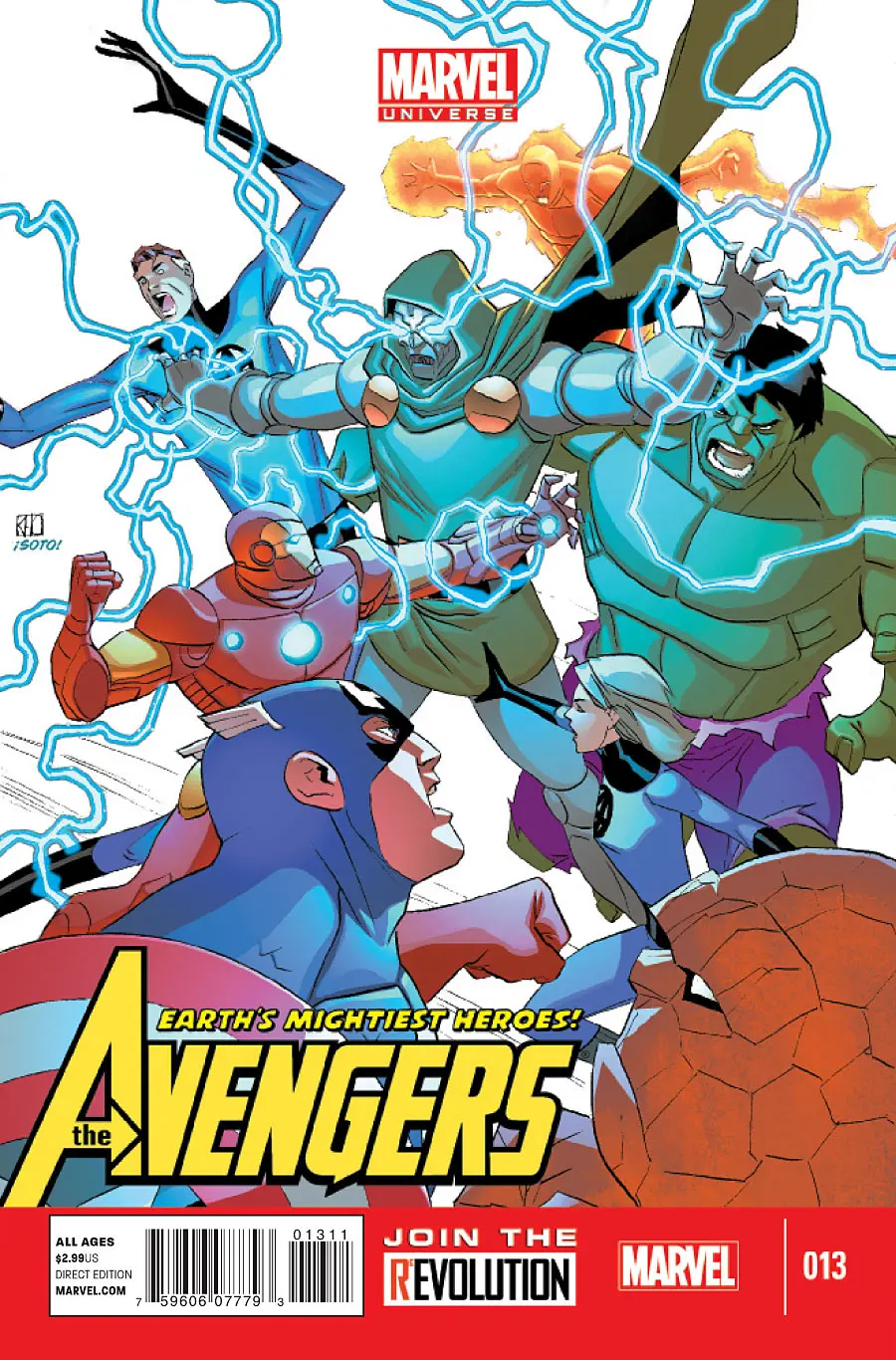 Marvel Universe Avengers: Earth's Mightiest Heroes (Vol 1) #13 Vf 1