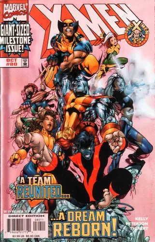 X-Men (Vol 2) #80 Foil Cover Nm 1