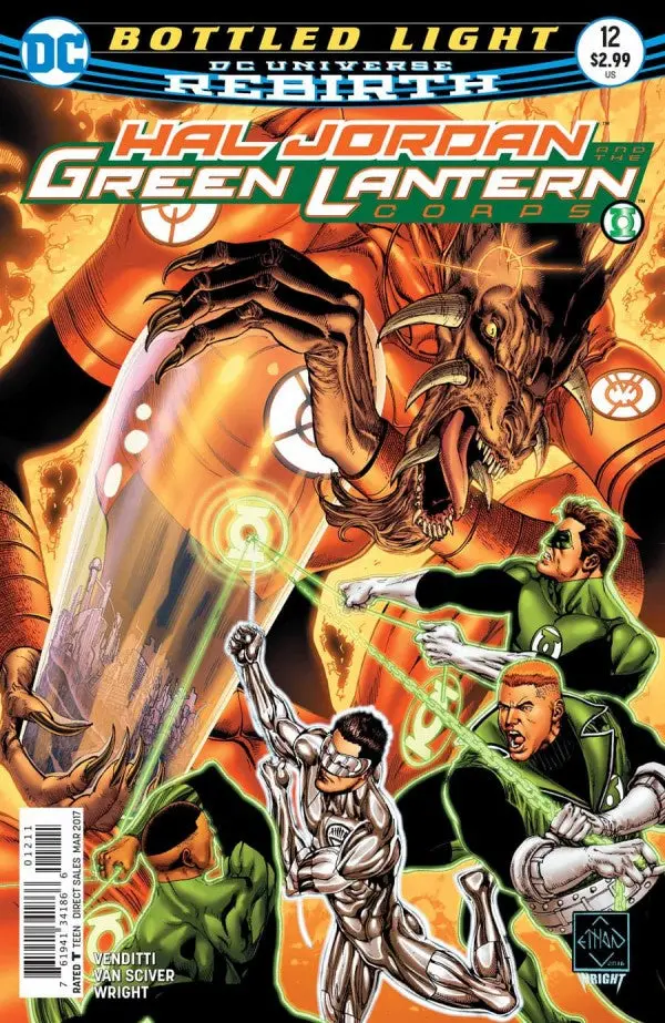Hal Jordan And The Green Lantern Corps (Vol 1) #12 Vf 1