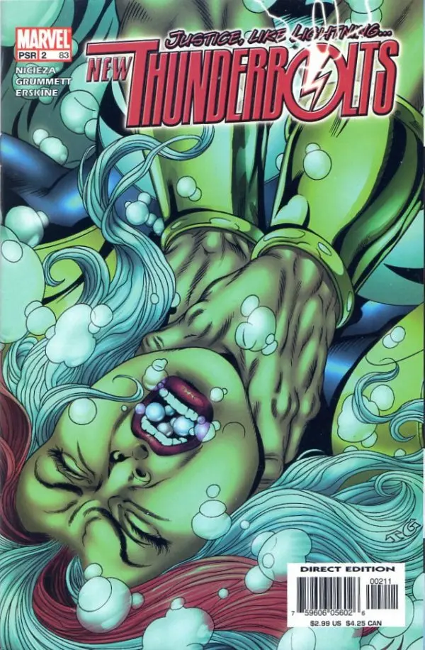New Thunderbolts (Vol 1) #2 Vf 1