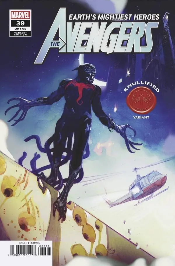 The Avengers (Vol 8) #39 Tocchini Knullified Variant Nm 1