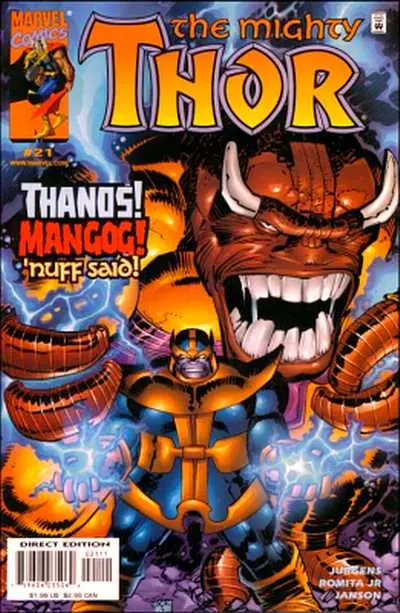 Thor (Vol 2) #21 Vf 1