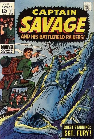 Capt. Savage And His Leatherneck Raiders (Vol 1) #11 Gd 1