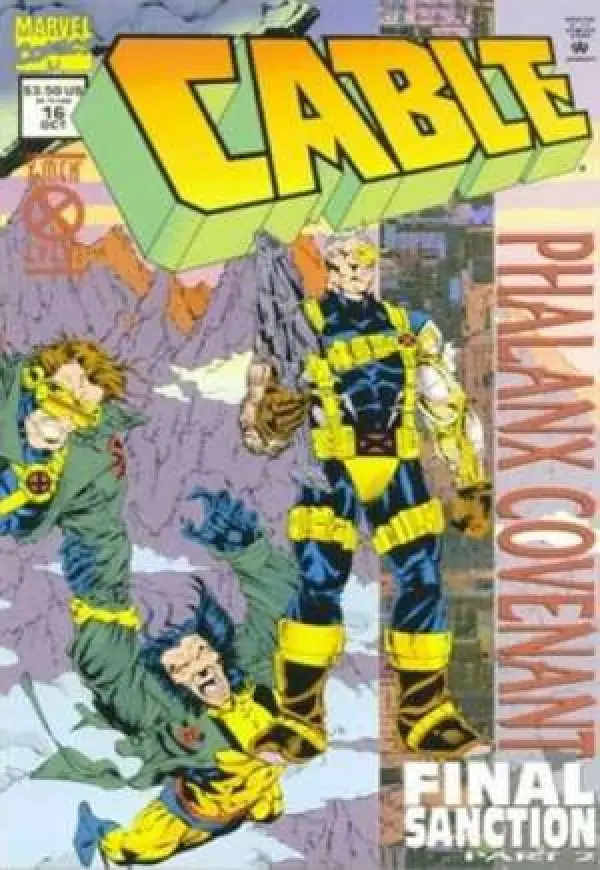 Cable (Vol 1) #16 Newsstand Edition, Prismatic Foil Wraparound Nm 1