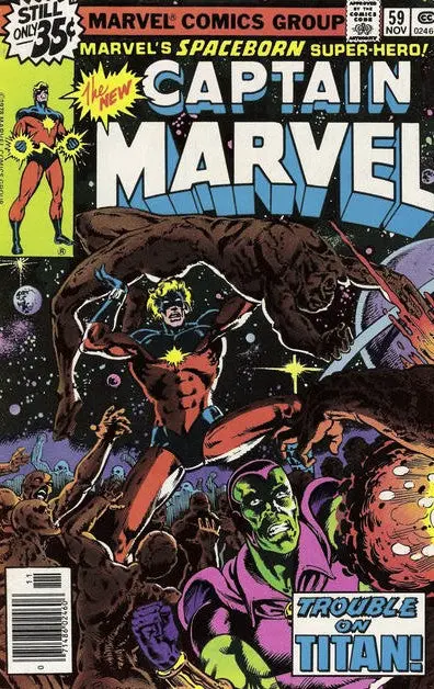 Captain Marvel (Vol 1) #59 Fn 1