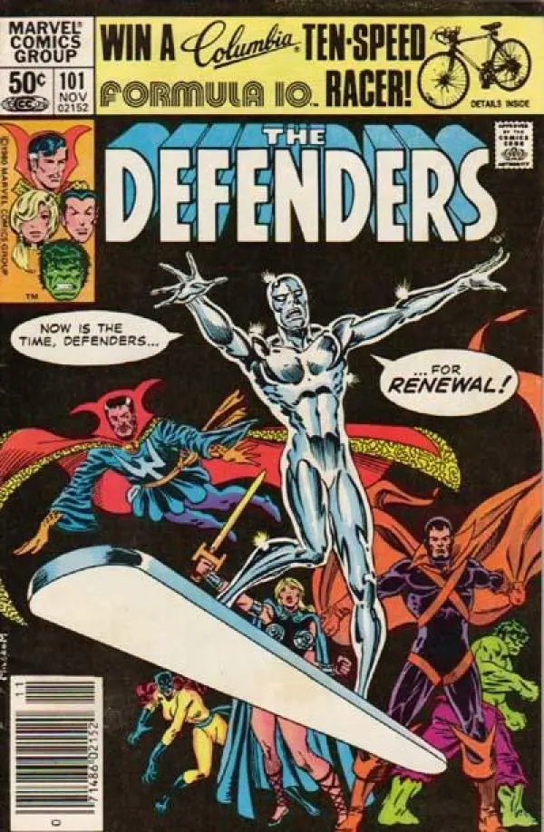 The Defenders (Vol 1) #101 Vf 1