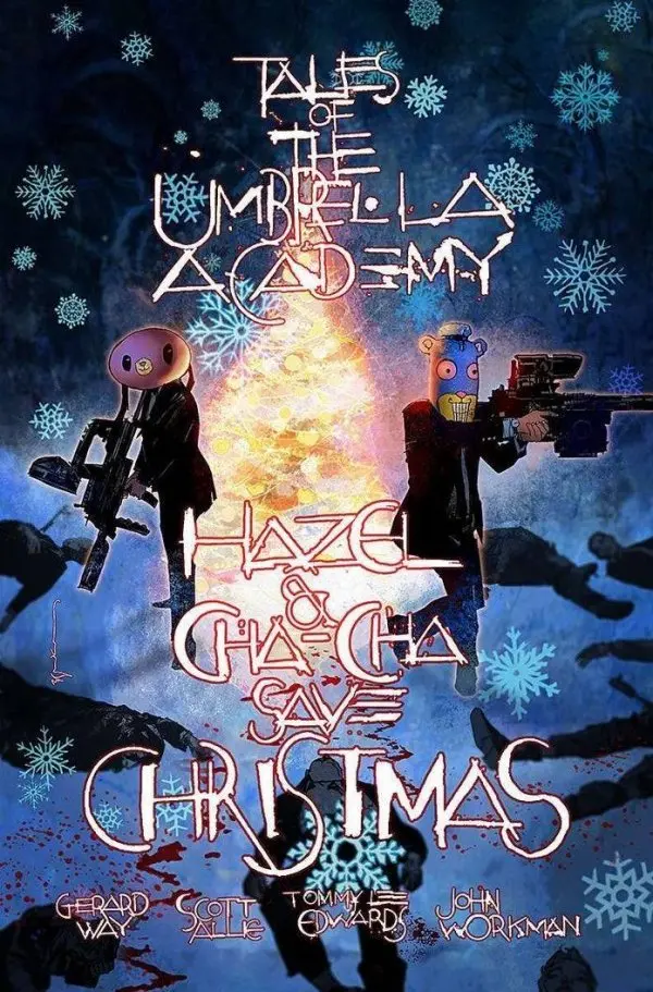 Hazel And Cha Cha Save Christmas: Tales From The Umbrella Academy #1 Lcsd Variant Nm 1