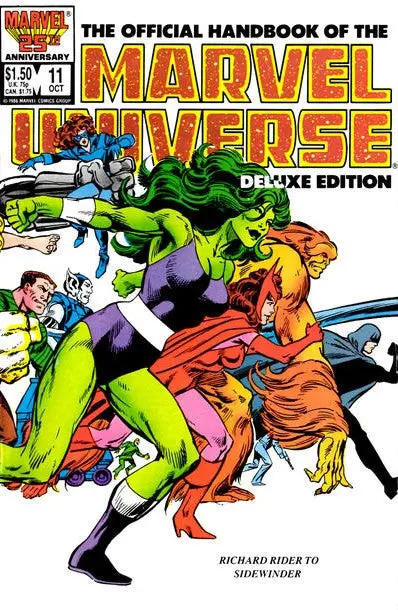 The Official Handbook Of The Marvel Universe: Deluxe Edition (Vol 1) #11 Fn 1