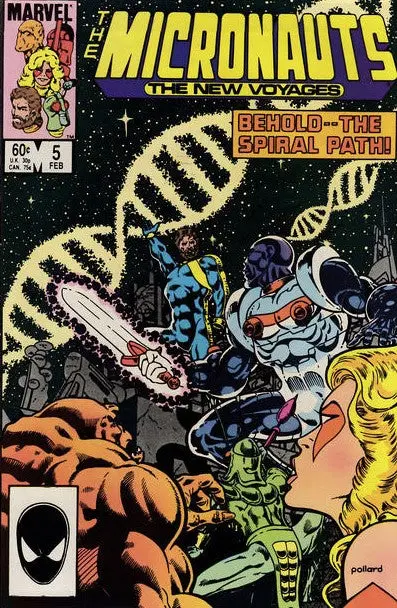 Micronauts: The New Voyages (Vol 1) #5 Fn/Vf 1