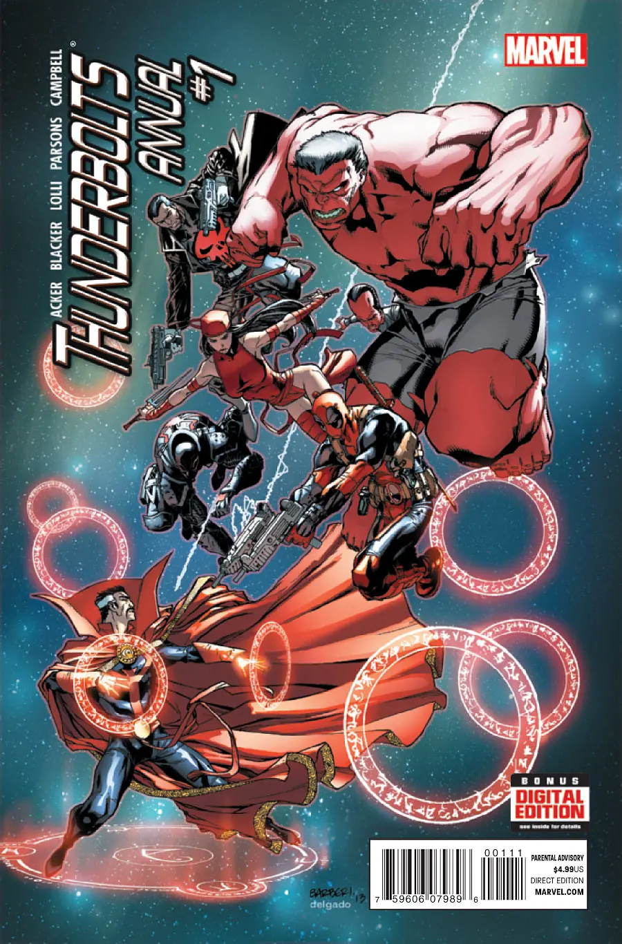 Thunderbolts Annual (Vol 3) #1 Vf 1