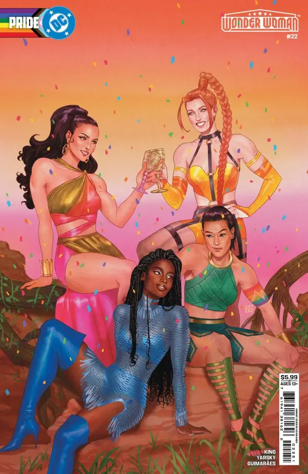 Wonder Woman (Vol 6) #22 Cover D Kevin Wada Dc Pride Variant Nm 1